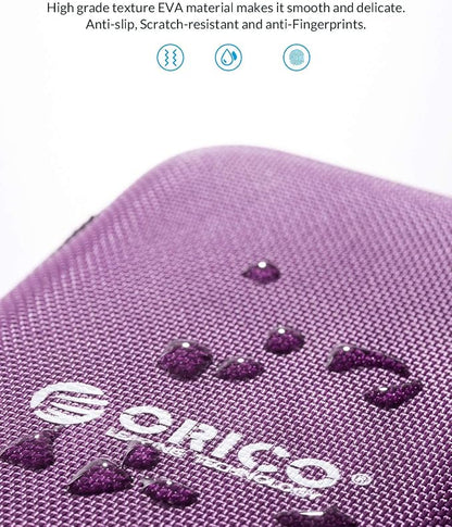 ORICO Hard Drive Case 2.5 inch External Drive Storage Carrying Bag Waterproof - Image 5