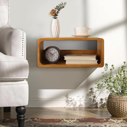 Floating Nightstand, Wall Mounted Bedside Shelf, Handmade Bedroom Furniture - Image 3