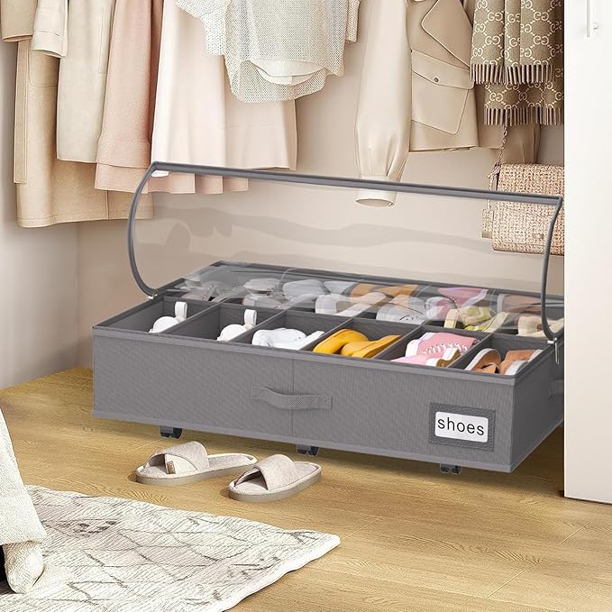 homyfort Under Bed Shoe Storage - Image 8