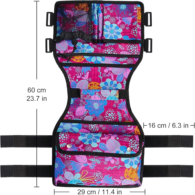 supregear Side Walker Bag, Walker Accessories Bag w/Cup Holder, Folding Walker - Image 2