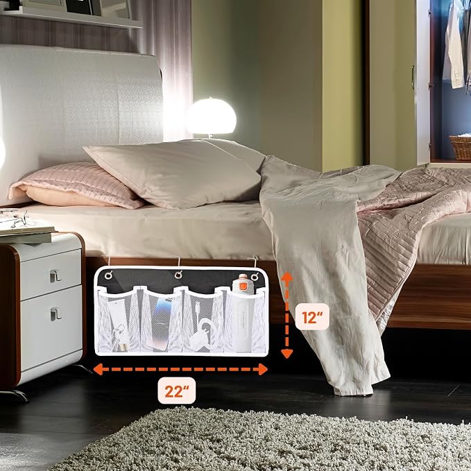 RV Shoe Storage for Bedside - Image 5