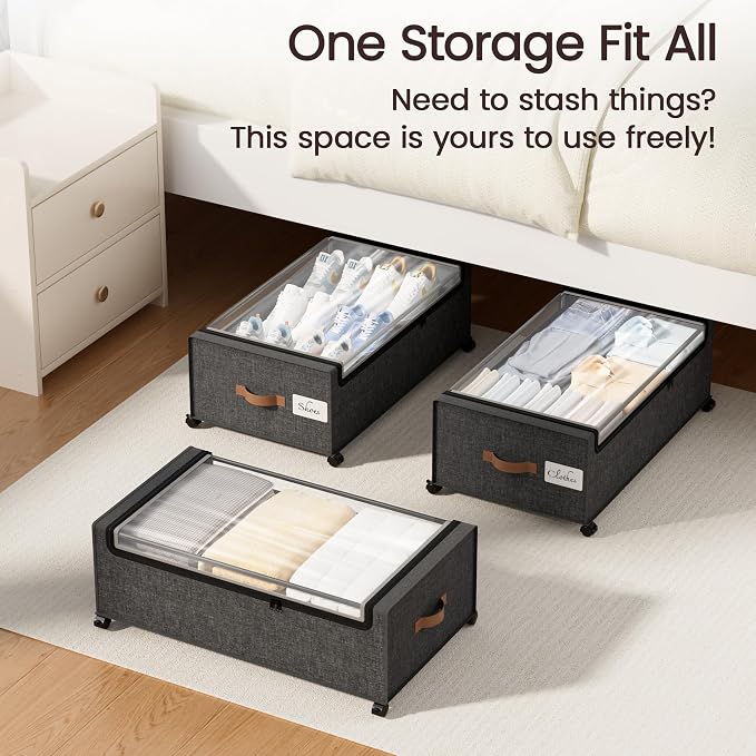 Yecaye 95 L Under Bed Storage - Image 7