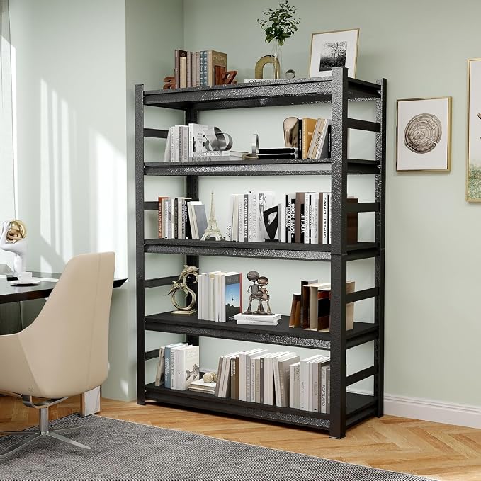 Garage Storage Shelves, 5 Tier Shelving Unit, 40 inch Wide, 18” Deep, 78” Tall - Image 3