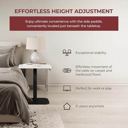 Ergohome™ ELEVANCE Table™ Height Adjustable Side Table - Image 6