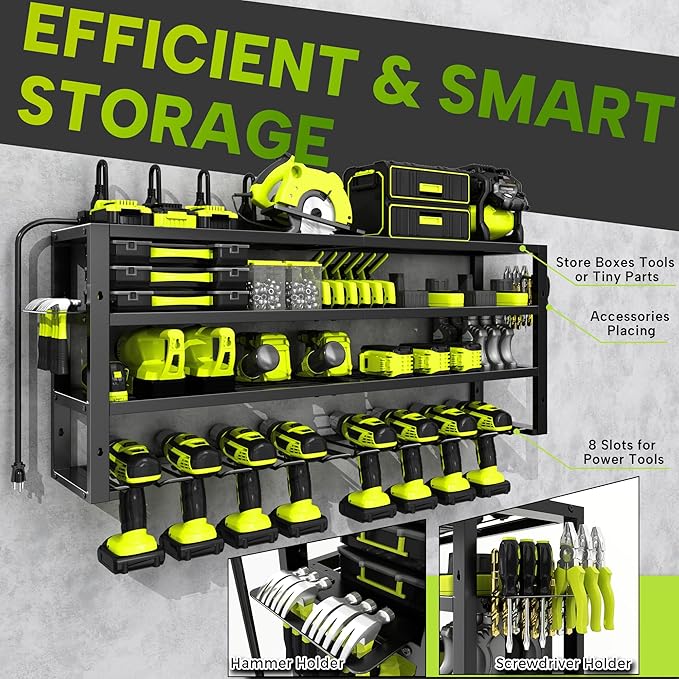 Large Power Tool Organizer Wall Mount - Image 6