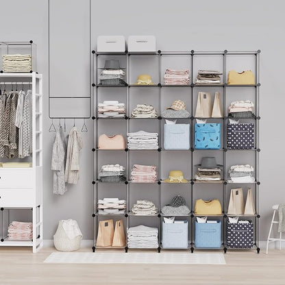 HOMIDEC Closet Organizers and Storage, 9 Cube Storage Organizer, Storage Cubes - Image 2