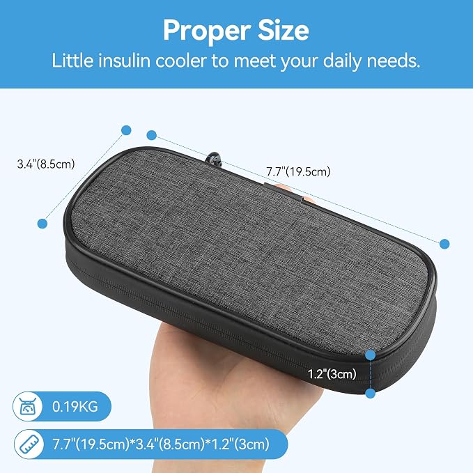 Insulin Pen Cooler Travel Case Diabetic Medication Insulated Cool Organizer - Image 5