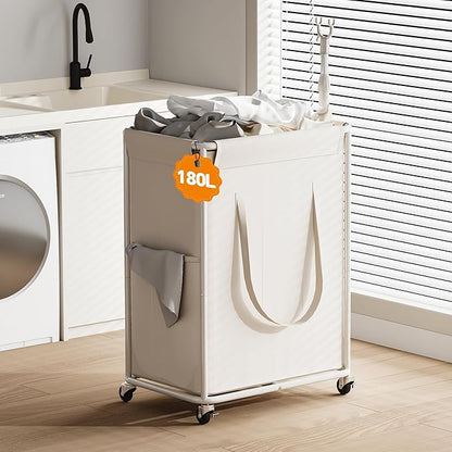 Homeiju 180L Large Laundry Hamper by Homeiju