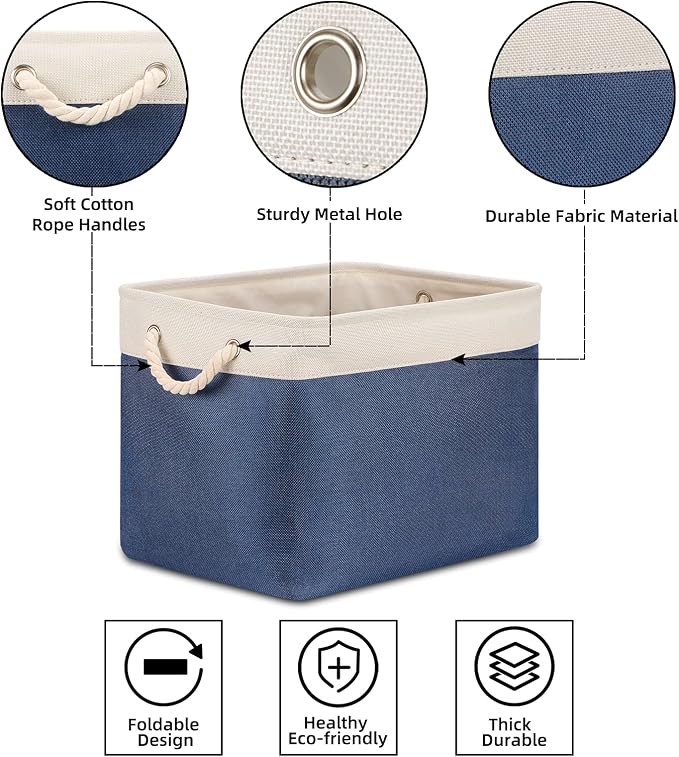 Bidtakay Fabric Storage Baskets - Image 6