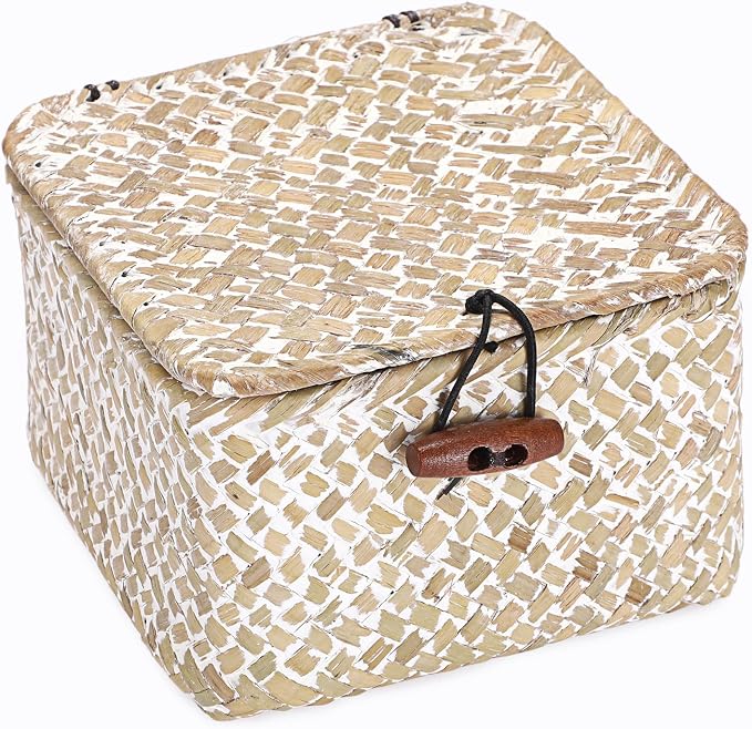 Hipiwe Handwoen Seagrass Basket - Image 9