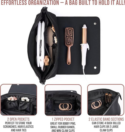 BAREFOOT CARIBOU Hair Tools Travel Bag and Heat Resistant Mat - Image 7