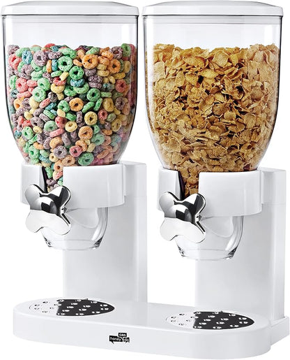 Zevro /GAT201C Indispensable Dry Food Dispenser, Dual Control by SolutionsforModernLiving