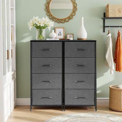 4 Drawers Dresser for Bedroom Fabric Storage Tower - Image 2