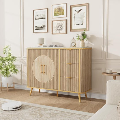 47.3" Modern Buffet Cabinet - Image 4