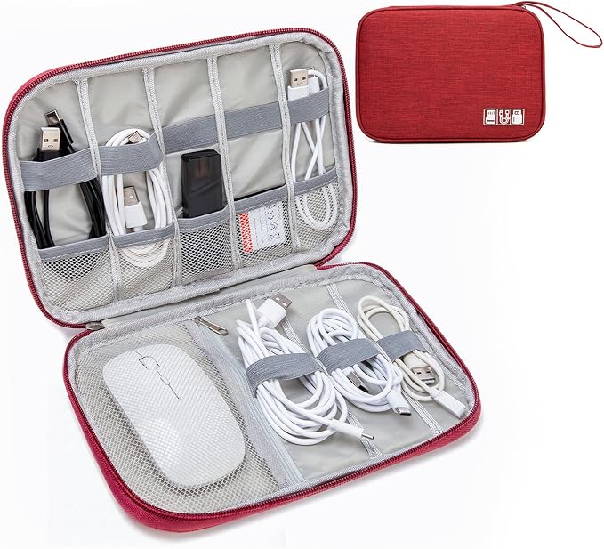 Cord Organizer Travel Case, Cable Organizer Bag by Unknown