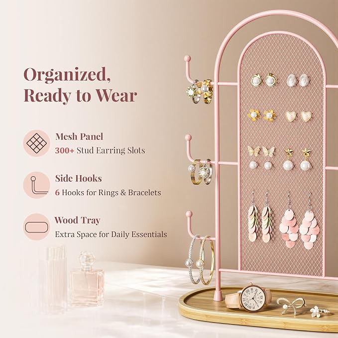 bussdis Jewelry Holder Organizer Earring Display - Image 4