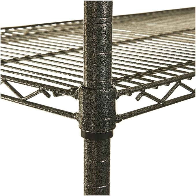 Alera Wire Shelving Starter Kit, Four-Shelf, 48w x 18d x 72h - Image 10