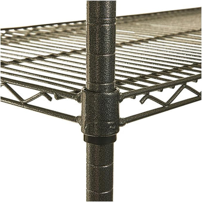 Alera Wire Shelving Starter Kit, Four-Shelf, 48w x 24d x 72h - Image 10
