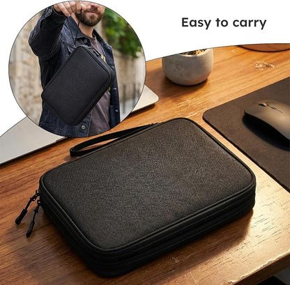 CAAORDKSO Electronics Travel Organizer, Electronic Accessories Carry Case - Image 4
