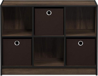 Furinno BASIC Book Shelf, 6-Cube Bookshelf - Image 6