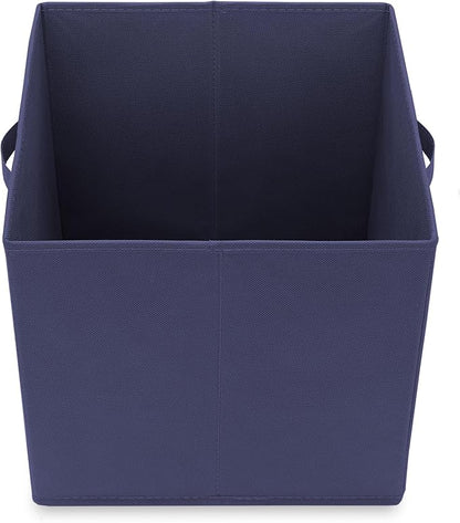 Casafield Set of 6 Collapsible Fabric Cube Storage Bins, Cubby Organizers & More - Image 4
