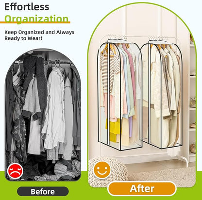 LANDNEOO 6 Pack Clear Garment Bags - Image 5