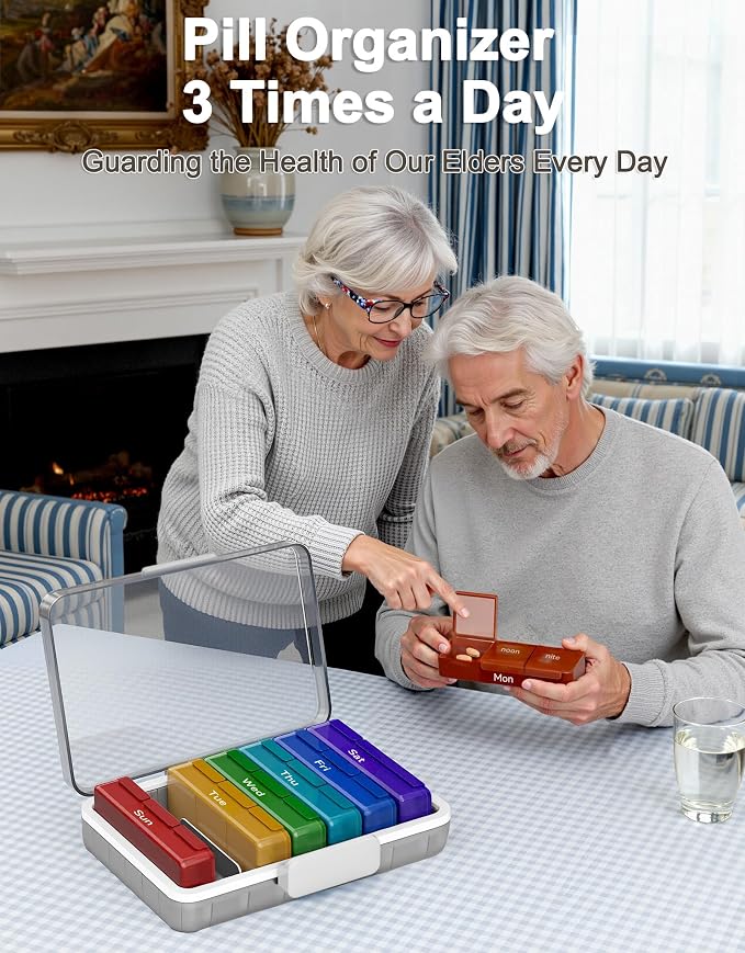 CTIME 4-Tier Extra-Large Medicine Organizer - Image 3