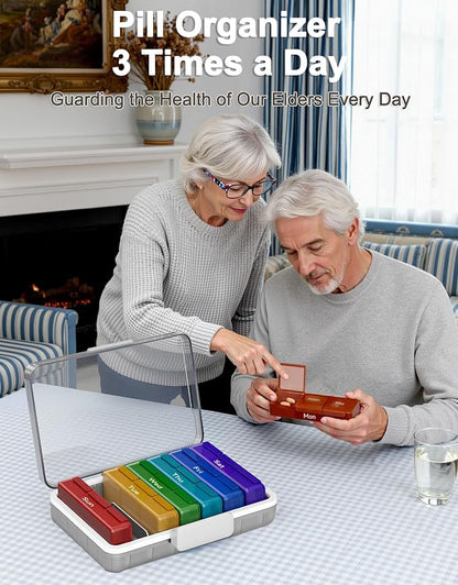 CTIME 4-Tier Extra-Large Medicine Organizer - Image 3