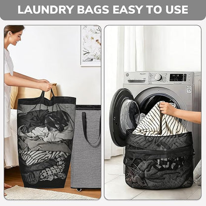 Goodpick 75L Rolling Laundry Basket, Large Laundry Hamper - Image 5