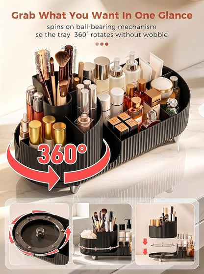 Booklov Rotating Makeup Caddy Organizer - Image 6
