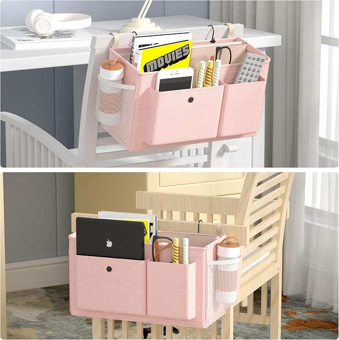 Bedside Caddy Bedside Storage Hanging Organizer - Image 8