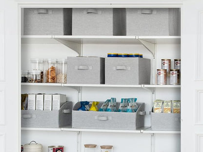 StorageWorks Storage Baskets for Shelves, Foldable Fabric Closet Storage Bins - Image 5