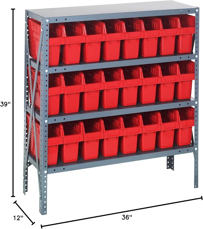 Quantum 1239-SB801RD Heavy Duty Shelving Unit - Image 2