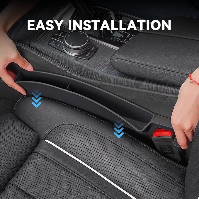 2PCS Car Seat Gap Filler, Automotive Seat Organizer Fill The Gap Between Seat - Image 6