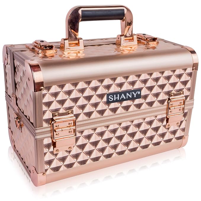 SHANY Premier Fantasy Professional Makeup Train Case Cosmetic Box Portable by SHANYCosmetics