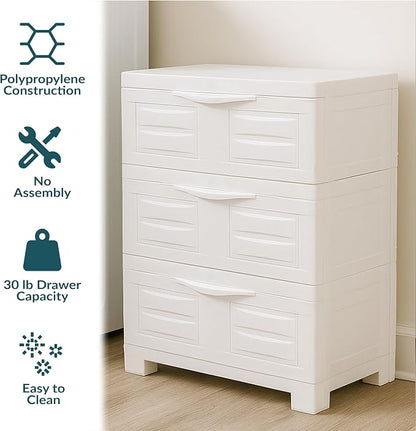 Sunnydaze 3-Tier Storage Cabinet - Image 6
