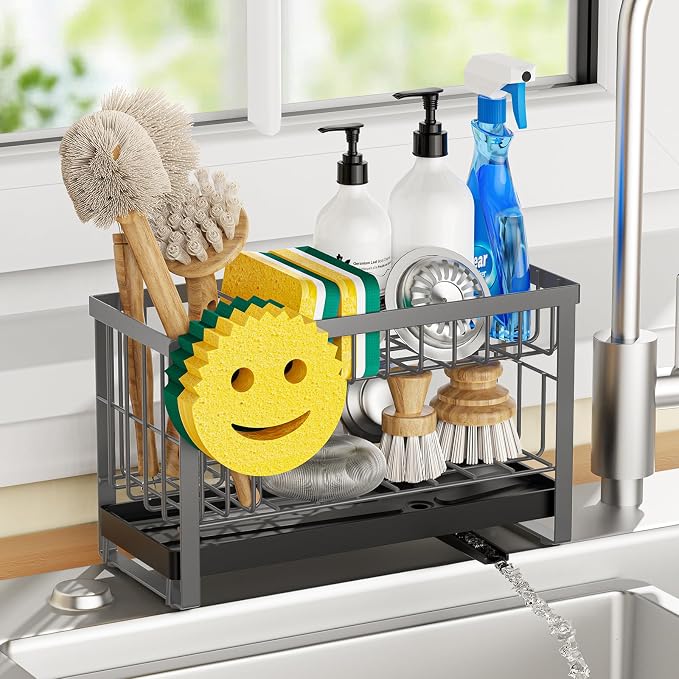 Sponge Holder for Kitchen Sink by Unknown