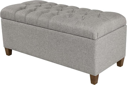HomePop Ainsley 40" Storage Ottoman Bench - Image 8
