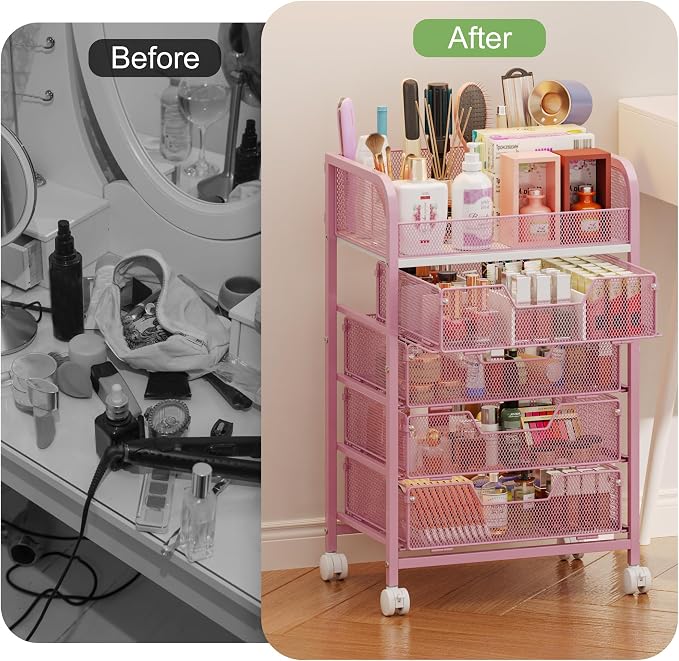 Hongtamoya Makeup Cart Organizer - Image 7