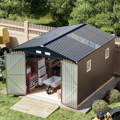 Breezz 10x12 FT Outdoor Storage Shed by BreezZ