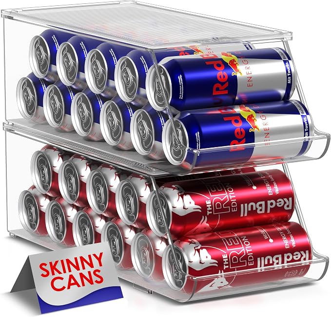 Sorbus Skinny Soda Can Organizer by Sorbus