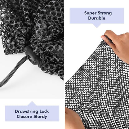 3Pcs Mesh Laundry Bags Washing Machine Mesh Wash Bags Jumbo - Image 4