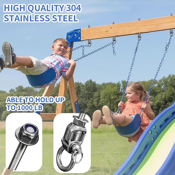 4-Pack Heavy Duty Swing Hangers - Image 6