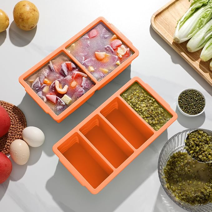 Silicone Freezer Trays with Lid - Image 6