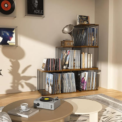 Honkazita 1 Cube Vinyl Record Storage Furniture - Image 5
