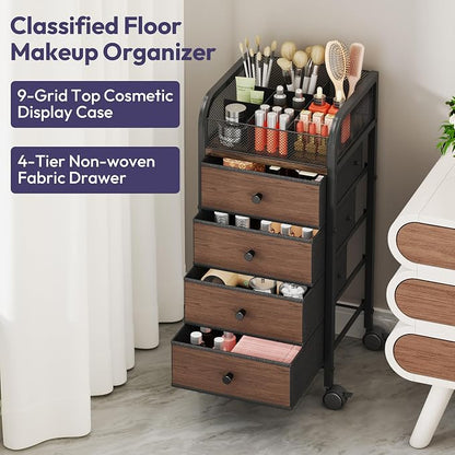 SWTYMIKI Rolling Makeup Organizer Cart - Image 7