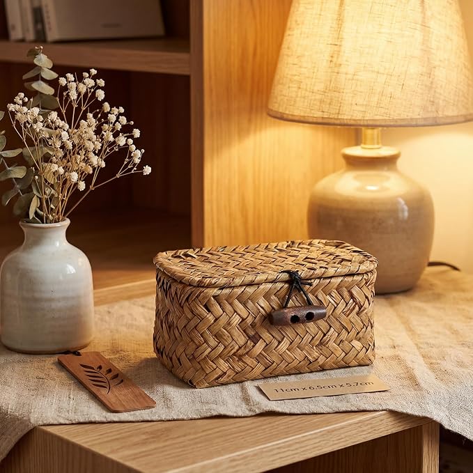 Hipiwe Handwoben Seagrass Basket - Image 7