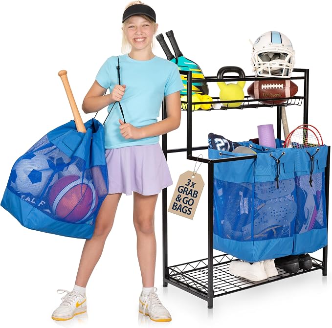 KASSELL Garage Sports Organizer Storage rack by YourHomeYourKASSELL
