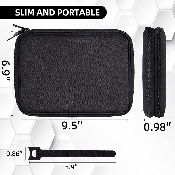 Electronics Organizer Travel Case Cord Cable Charger Organizer Bag Travel - Image 4