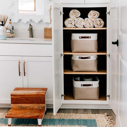 OrganiHaus Extra Large Fabric Storage Baskets - Image 6